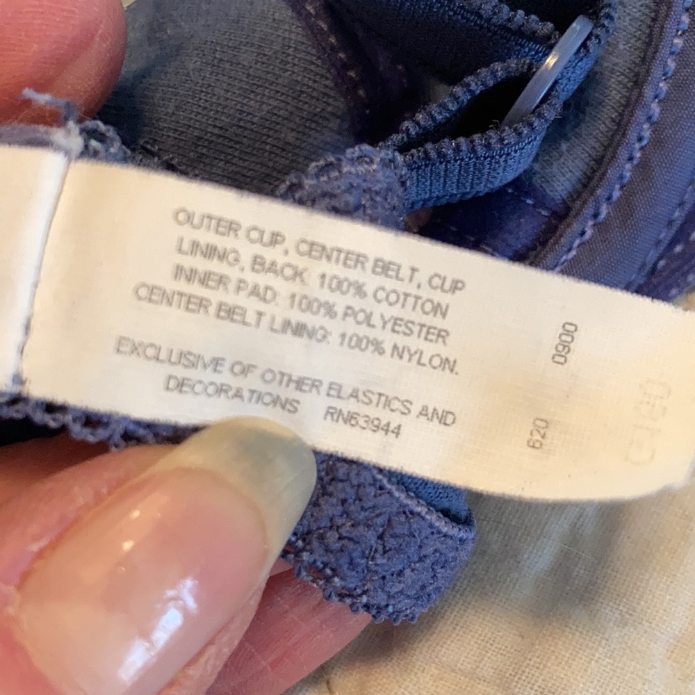 Hanes Cotton Underwire Bra - Picture 4 of 4
